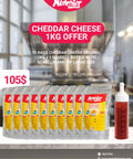 Exclusive Offer: 1Kg Cheddar Cheese – Perfect for Cooking and Snacking