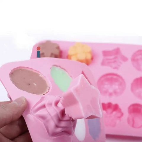 CHOCOLATE SILICON Flower Shape Silicone Mold for Cake Crafting