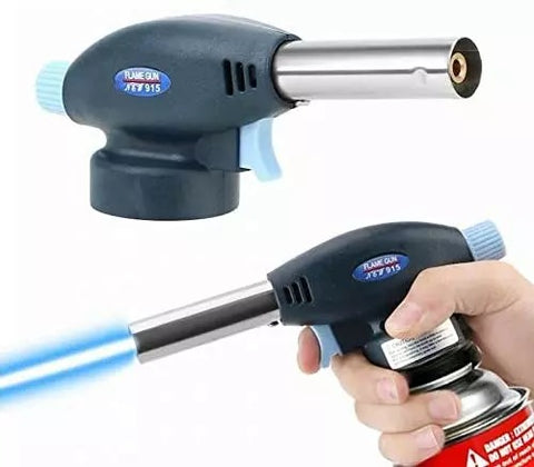 Multi-Purpose Torch Professional Culinary Torch with Safety Lock & Adjustable Flame for Cooking