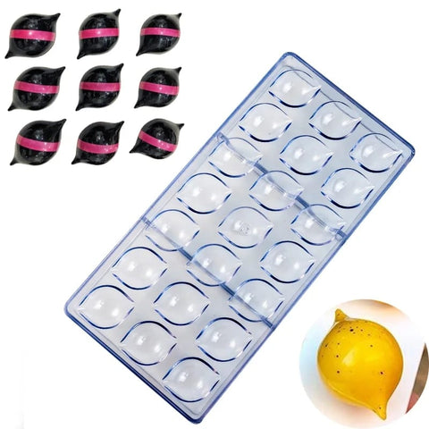 Chocolate Mold Polycarbonate Tray Sphere Ball for Artisan Chocolates