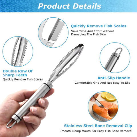 Dorsch Stainless Steel Fish Peeler