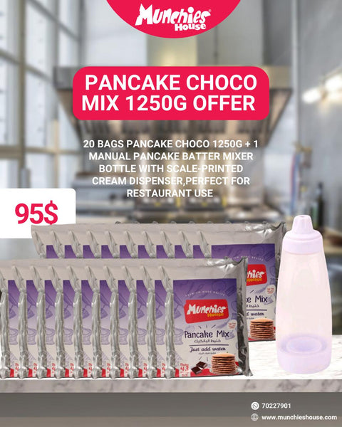 Chocolate Pancake Mix—Easy, Egg-Free Preparation for Delicious Breakfasts