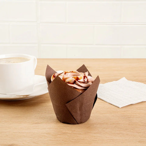 Tulip Muffin Disposable Paper -Paper Cake Cup 50-Piece Set