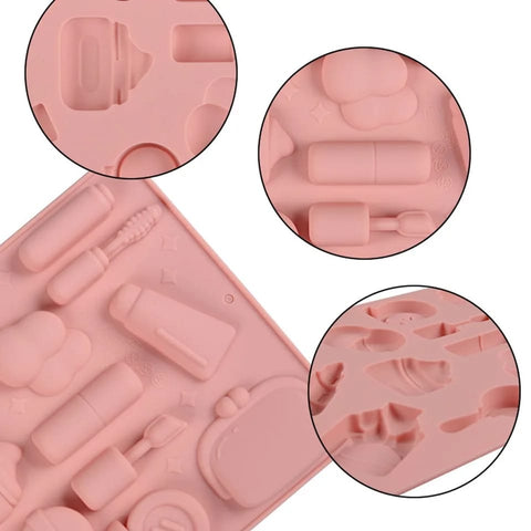 Make up silicone lipstick mold