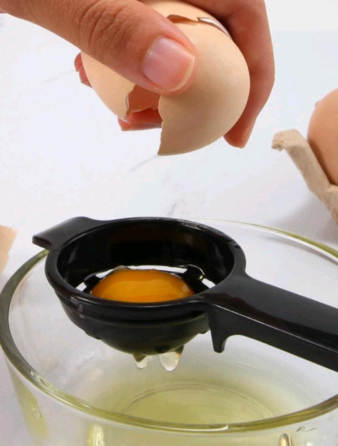 Egg Separator Plastic Egg Yolk White Sifting Filter