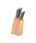 Hollow Knife Set 6pcs with Wooden Stand