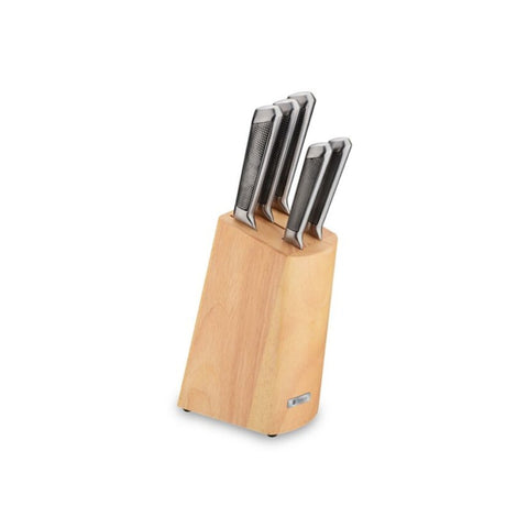 Hollow Knife Set 6pcs with Wooden Stand