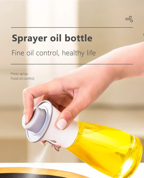 Olive Oil Sprayer for Cooking - 150ml Glass Oil Dispenser Bottle Spray Mister