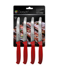 Dorsch Set of 4 Stainless Steel Round Tip Steak Knives