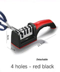Knife Sharpener 3-Stage Quick Tool with Non-Slip Base Munchies Tools