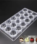 Ball Shape PC Polycarbonate Chocolate Mold for Artisan Chocolates