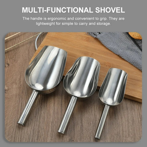 Stainless Steel Multi-Function Shovel with Hanging Hole