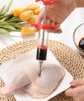 Meat Injector with Needle for Barbecue and Kitchen Cooking