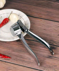 Stainless Steel Garlic Press, Modernist Multifunctional Garlic Mincer