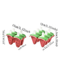 Watermelon Shaped Ice Cream Mold With Lid DIY Popsicle Maker Munchies Tools