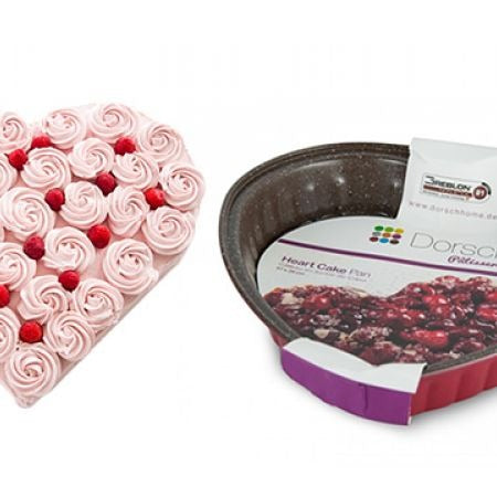 Heart Shape Cake Pan 25cm, Non-Stick, Oven & Dishwasher Safe .  Dorsch
