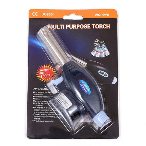 Multi-Purpose Torch Professional Culinary Torch with Safety Lock & Adjustable Flame for Cooking