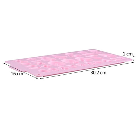 Silicone Number Mold for Chocolate Crafting, 30.2cm x 16cm