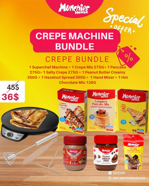 Crepe Machine Bundle