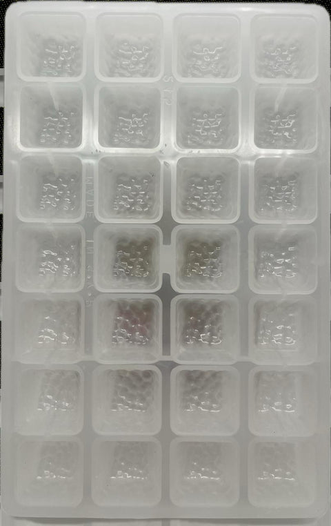 Square Chocolate Polycarbonate Mold for Artisan Chocolates