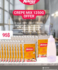 Exclusive Offer: 1250g Crepe Mix – Ideal for Family Meals and Gatherings