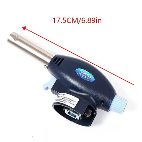 Multi-Purpose Torch Professional Culinary Torch with Safety Lock & Adjustable Flame for Cooking