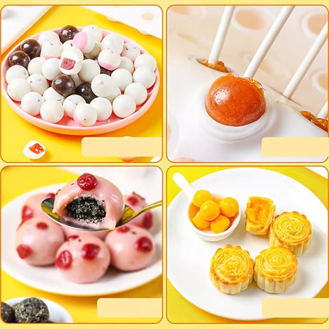 Mini Semi Round Ball Shape Silicone Mold for Cake & Chocolate