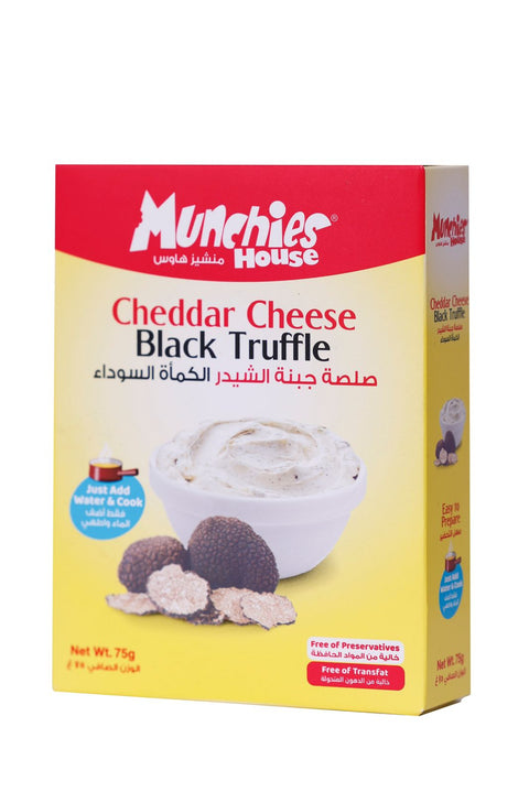 Cheddar Cheese Sauce Black Truffle
