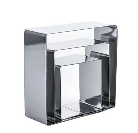 Stainless Steel Square Mousse Cake Ring Cake Mold Cake Decorating Mold