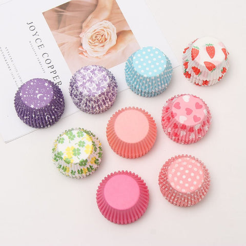 50-Piece Paper Baking Cups, Perfect for Cupcakes