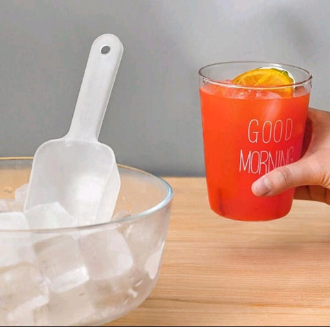 Plastic Shovel (With Hanging Hole), Multi-Function Shovel for Supermarket Grain Tea Seed Flour and Home Use, 3pcs
