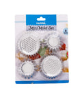 8PCS Tart Mold Stainless Steel, High-Quality, Durable