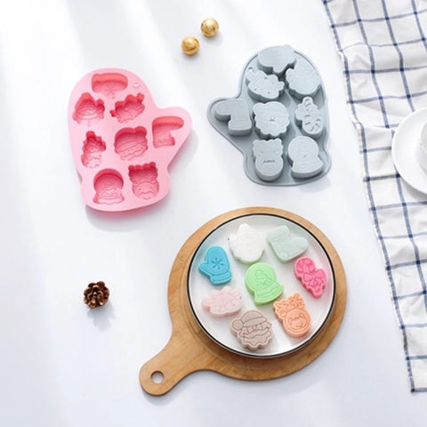 Christmas Chocolate Silicon Mold - Ideal for Festive Treats
