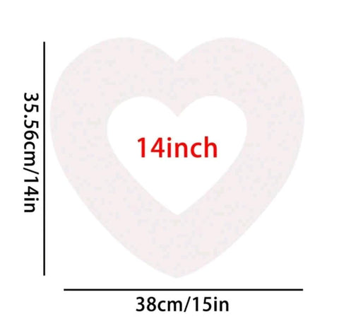 1pc Heart Shaped Cake Mold, PET Plastic, Baking Accessories, Valentine's Day