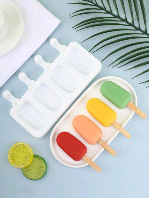 Silicone Ice Cream Molds, 4 pcs Munchies Tools