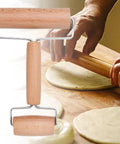 Rolling Pin Sturdy Kitchen Gadgets Easy to Use Double-head Rolling Pin Nonstick