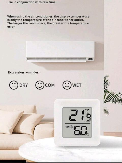 Mini LCD Thermometer Indoor Hygrometer Digital Temperature Humidity