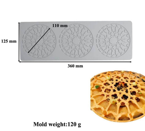 3 Cavity Flower Mat Pad