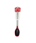 Betty Crocker Silicone Solid Spoon with Stainless Steel Handle