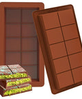 Silicone Square Chocolate Mold 3D Cake Cookie Candy Baking Tools