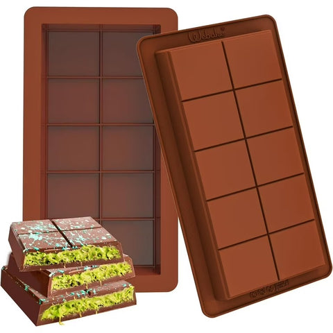 Silicone Square Chocolate Mold 3D Cake Cookie Candy Baking Tools