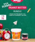 Peanut Butter Bundle: Creamy & Strawberry Jam