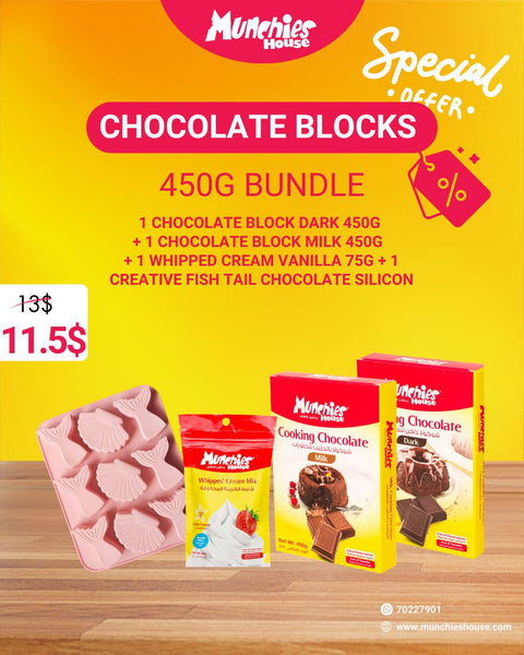 Blocks Milk Chocolate for Baking & Confections