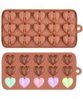Diamond Heart Silicone Chocolate Mold | Crafting Essentials