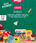 Crepe Bundle with Crepe Mix, Sprinkles, Hazelnut Spread & More