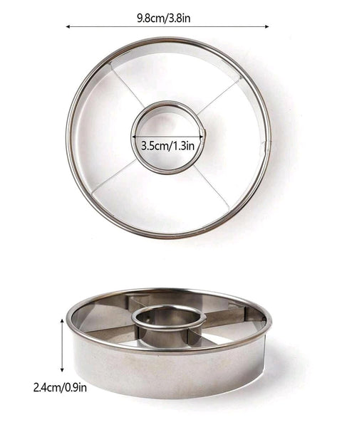 Stainless Steel Donut Cutter Mold - 1pc, Round Pastry Tool