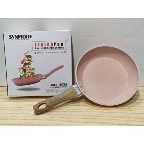Popular egg omelette frying pan mini 14/16cm non stick fry pan marble coating flat fry pans
