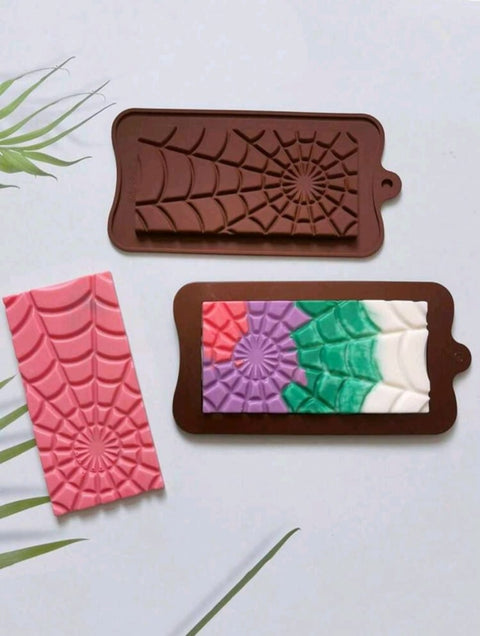 Full Version Spider Web Chocolate Mould