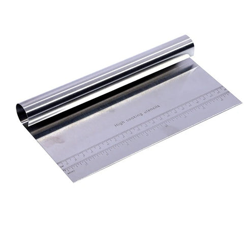 Stainless Steel Cake Scraper and Cutter