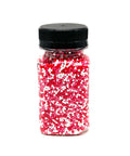 Nonpareils Pink, Red & White Sprinkles - Dessert Toppings 120g